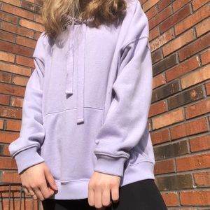 purple american eagle sweatshirt